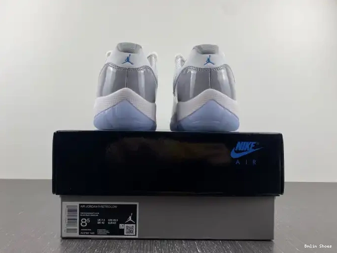 Bmlin 11 Low Grey Cement Jordan Air AV2187-140 0517